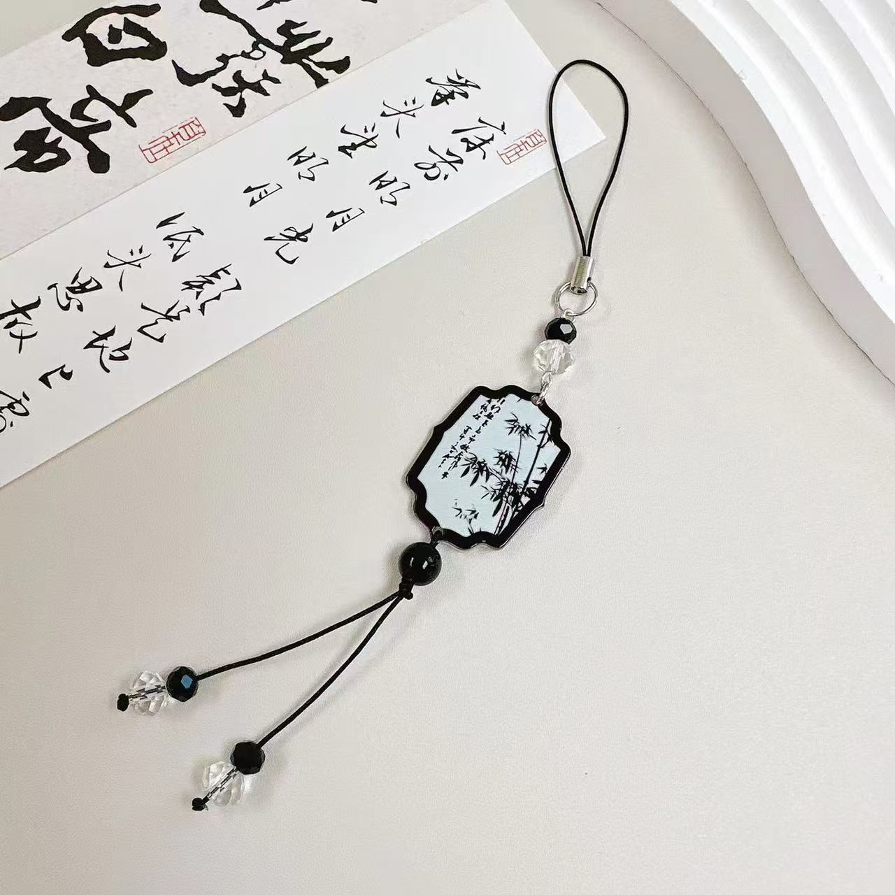 Guofeng Pendant Keychain Girlish Schoolbag
