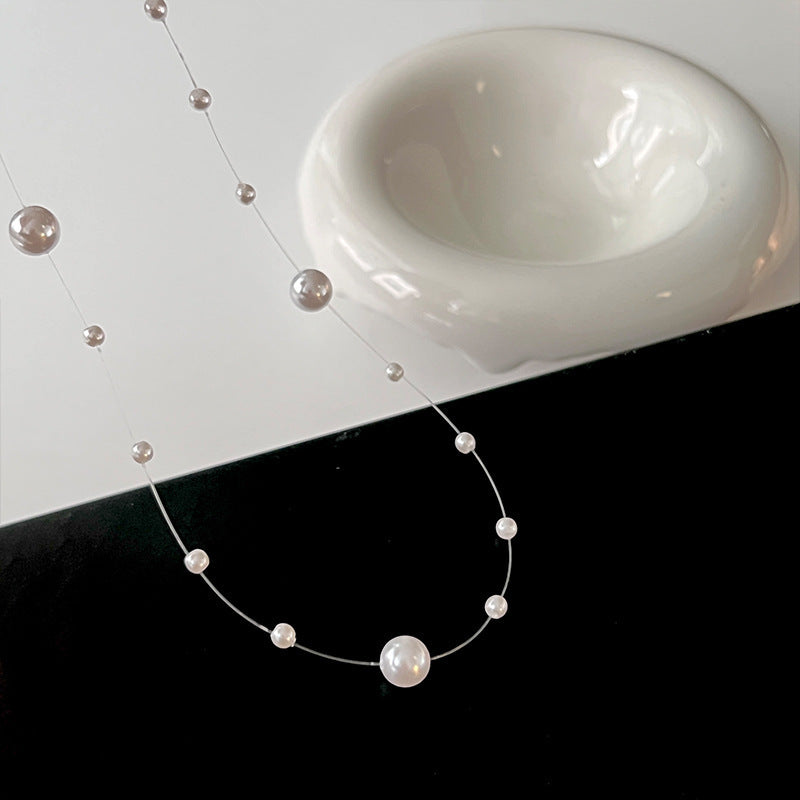 Baby's Breath Pearl Elegant Light-Luxury Necklace