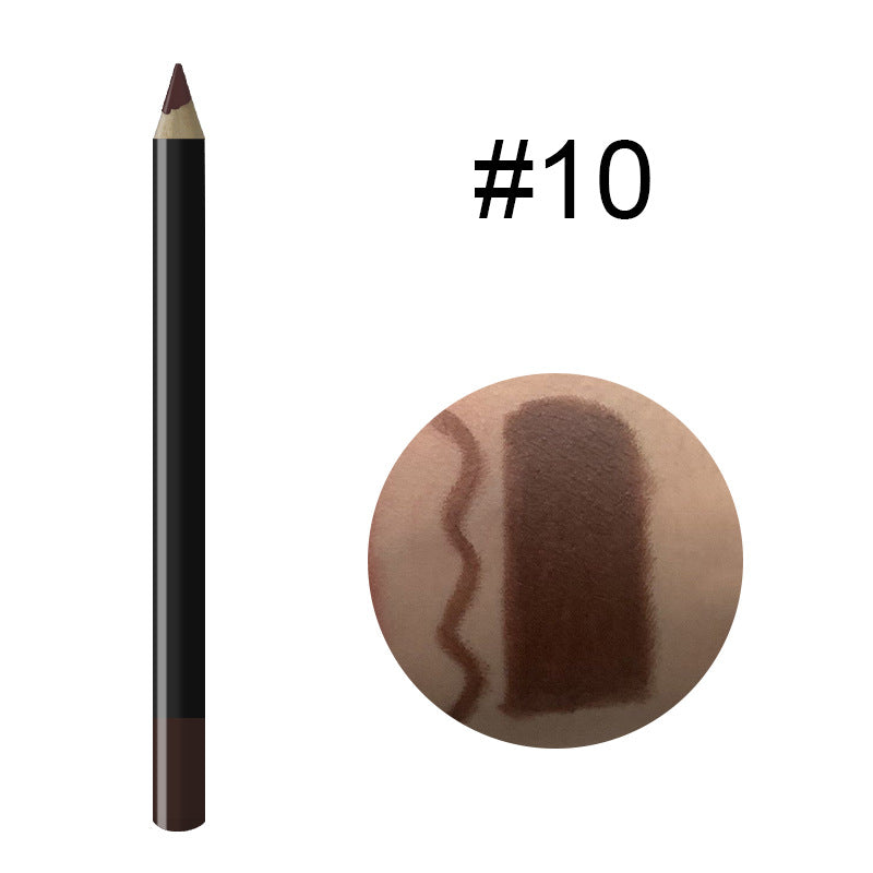 Foreign Trade Cross-Border 20-Color Multi-Functional Waterproof Lip Liner
