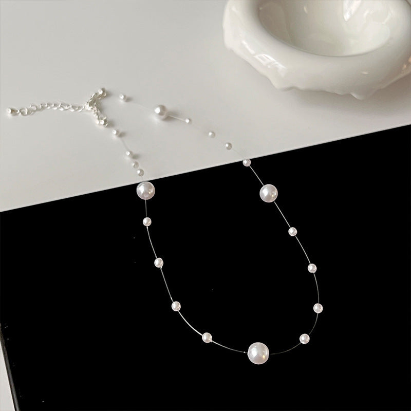 Baby's Breath Pearl Elegant Light-Luxury Necklace